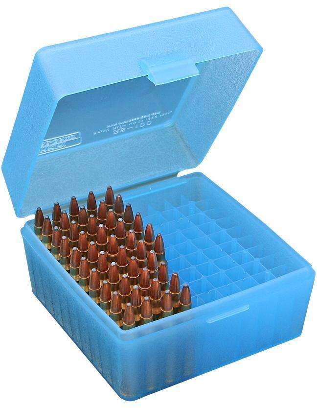 Misc. Accessories MTM Case Gard Ready Series MTM AMMO BOX 100 RD FLIP-TOP 223 204 RUGER 6X47 GREEN